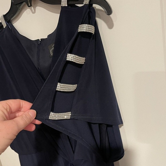 Alex Evenings Midnight Blue Maxi Dress - Picture 5 of 9